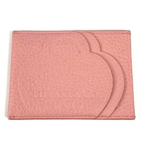 TIFFANY&Co. Heart logo Return to TIFFANY & Co. Card Holder Heart Card Case